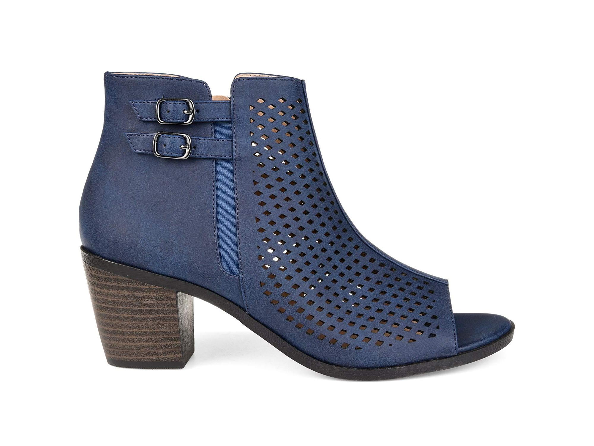 comfortable booties with heel