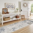 thumbnail image 3 of x Area Rug Living Room Rugs Washable Neutral Modern Abstract Soft Thin Large Rug Indoor Floor No Slip Rug Carpet for Bedroom Under Dining Table Home Office Decor Grey, 3 of 8