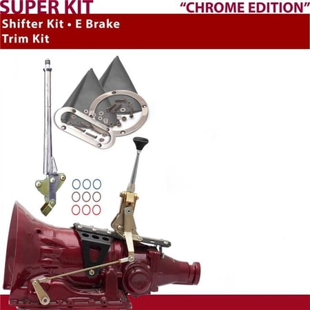 American Shifter 45RFE Shifter Kit 6 in. E Brake Trim Kit for D3982
