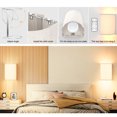 thumbnail image 4 of Iluminación de pared LED decoración luz nocturna vintage recargable para sala de estar y pasillo, 4 of 9