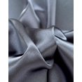 thumbnail image 5 of Minerva Stretch Woven Charmeuse Silky Satin Fabric Navy Blue - per yard, 5 of 6