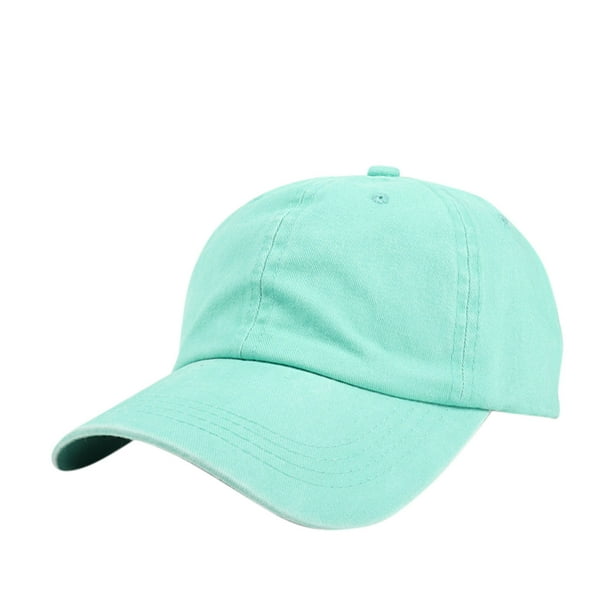 Gorra de béisbol ajustable clásica baja sin estructurar, lisa, para hombre y mujer, de algodón.