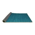 thumbnail image 2 of Ahgly Company Indoor Rectangle Abstract Turquoise Blue Contemporary Area Rugs, 2' x 3', 2 of 4