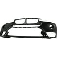 thumbnail image 4 of CAPA For 15-17 X3 w/o M Sport Front Bumper Cover w/o Park Assist w/Surround View, 4 of 5