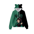thumbnail image 3 of Sudadera con capucha de Anime japonés Demon Slayer para mujer, sudadera con orejas de gato, disfraz de Cosplay para adolescentes, niños y niñas, 3 of 5