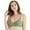 Bras 41#Green, variant on Womens Bras Low Cut Deep V Underwear Solid Color Bralette Crop Top Female Push up Comfortable Everday Brassiere Bra