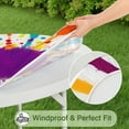 thumbnail image 5 of Colorful Paint Splash Burst Round Fitted Tablecloth with Elastic Edge,Dining Table Cover Waterproof,Outdoor Round Tablecloth for Camping,Dining,Indoor and Outdoor, 5 of 7
