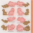 thumbnail image 3 of TIMIFIS Baking Molds 8-Piece Set of Dinosaur Tool DIY Household Three-Dimensional Pressing Flip Icing Baking Tool Kitchen Gadgets, 3 of 8
