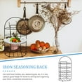 thumbnail image 5 of WHAMVOX  Multi-function Dish Plate Shelf Stackable Organizer Rack Black, 5 of 8
