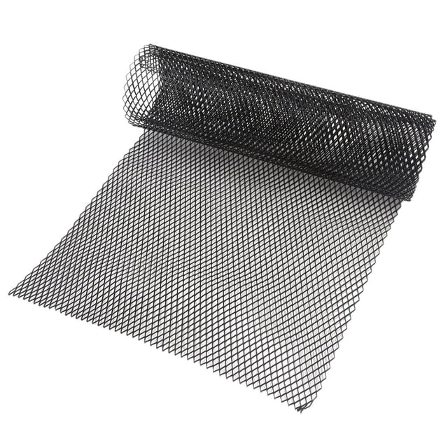 Kit de Parrilla de Malla de Aluminio Soledad UNIVERSAL 40 x 13 Pulgadas Negro
