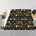 thumbnail image 1 of Fotbe Basketball Manta de Franela con Estampado, Manta Ultrasuave para Cama, Sofá, Auto, Hipoalergénica y Antibolitas-40"x30", 1 of 6