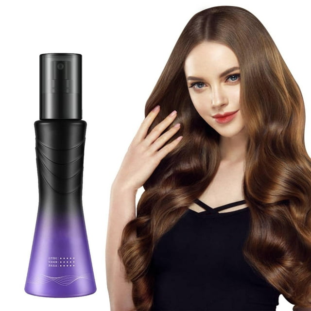 Leave In Refreshing Spray Leave In Refreshing Non Sticky Spray For Hair Care Airy Pomade Spray Non Sticky Spray For Hair Care Volume And Long Lasting 100Ml,Purple Polyester Hair Care Net