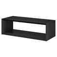 thumbnail image 4 of Maklaine 58" Modern Engineered Wood Black Grain MDF Coffee Table, 4 of 9