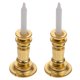 thumbnail image 1 of KAKOWELY 2 mini candelabros decorativos para bricolaje, regalo único para niños, 1 of 5