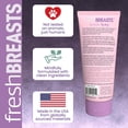 thumbnail image 3 of Fresh Breasts Anti Chafing Deodorant Lotion to Powder, 3.4oz - Anti Chafe Cream Whole Body Deodorant for Women, Inner Thighs & Areas that Sweat, No Talc, Aluminum and Fragrance, 3 of 8