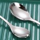 thumbnail image 4 of 8X Cubiertos de Seguridad para Niños de Acero Inoxidable Oso Juego de Cuchara Y Tenedor para Niños Utensilios para Niños Pequeños Juego de Cubiertos de Metal, 4 of 7