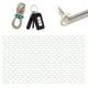 thumbnail image 5 of Clips de Anillo, aplicacia Amplia y Fuerte Duradera Anillos de Carpeta de Material de Educación, 5 of 7