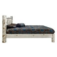 thumbnail image 4 of Montana Woodworks MWPBFLZELK Montana Full Platform Bed with Laser Engraved Elk Design, 4 of 7