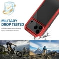 thumbnail image 5 of Armor Metal Aluminum Shockproof Phone Case for iPhone 17 Pro, 360 Full Body Protective Rugged Outdoor Military-Grade Shockproof Cover, 5 of 8