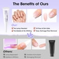 thumbnail image 5 of Gellen Lamp-Free Semi Solid Nail Glue for Press on Nails, Soak off Gel Nail Glue Remover for False Acrylic Nails, Super Strong Gel Glue Quick Removal Kit, 5 of 10
