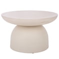 thumbnail image 5 of Safavieh Dylan Outdoor Modern Polyfiber Coffee Table, White, 5 of 9