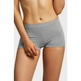 thumbnail image 3 of 6 Packs of Women Seamless Boyshorts Classy Sexy Stretch Panty - Style#15, 3 of 5