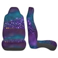 thumbnail image 4 of Fotbe Purple and Green Glitter Pattern Automotive Seat Covers for Cars Trucks and SUVs – Car Seat Covers for Front Seats,Protective Seat Covers,Vehicle Seat Covers, Set of 2, 4 of 9