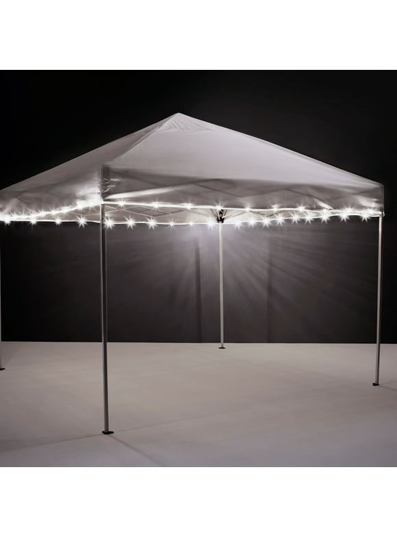 Brightz CanopyBrightz LED Light String for Outdoor Canopies, Battery Operated, White
