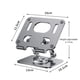 thumbnail image 3 of Para tableta de 4,7-12 pulgadas Riser 360 soporte giratorio plegable para teléfono móvil (gris), 3 of 3