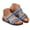 Blue, variant on Summer Flat Sandals for Women Knitted Strap Comfortable Walking Slides Cork Footbed Beach Vacation Slippers Shoes Green size 6.5
