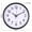 B, variant on hengsof 10 Inch Silent Quartz Decorative Wall Clock Non-Ticking Classic Digital Clock Round Easy to Read Home/Office/School Clock