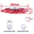 thumbnail image 4 of Guide Rear Derailleur Wheel Roller Jockey Pulley Ceramic Cycling Aluminum Red, 4 of 7