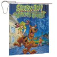 thumbnail image 1 of Cortina de ducha Scooby Doo, juego de cortinas de ducha con dibujos animados encantadores para el baño de niños, niñas, dormitorios universitarios, accesorios de decoración de baño y bañera a prueba, 1 of 8