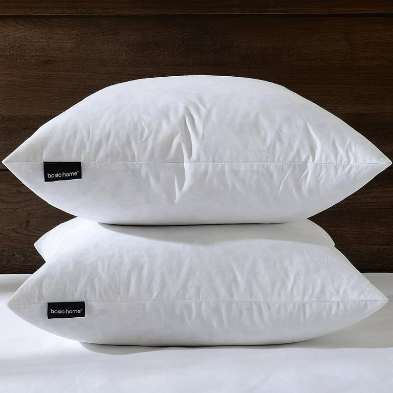 A&B Home T41429 Polyester 18 X 4 inch White Pillow Insert