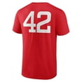 thumbnail image 3 of Men's Red Washington Nationals Jackie Robinson Day Name & Number T-Shirt, 3 of 3