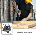 thumbnail image 5 of 100 Pcs Wood Screw Small Screws for Furniture Furniture Screws Metal Screws Fasteners for Home Improvement, 5 of 6