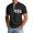 Black, variant on MEZZALL Men Patriotic Graphic Print Half Zip Short Sleeve T-Shirt Casual Comfortable Athletic Tops For Independence Day Celebration O-Neck 1776-2026 Celebrate America's 250th Anniversary Tee