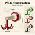 Degrees Rotating Folding Hook, 2024 New Suction Cup Hooks Under