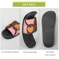 thumbnail image 7 of GZHJMY Stylish Slides for Women Men, Cute Smiling Dachshund Puppy Dog Soft Flexible Slip-on Sandals Slippers, 7 of 7