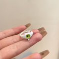 thumbnail image 1 of Lindo anillo de monstruo de gato lindo moda femenina anillo de dedo de dieta ajustable abierto anillo de personalidad de novias, 1 of 1