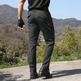 thumbnail image 4 of Men's Tactical Soft Shell Cargo Pants Wind Water Resistant Multi Zipper Pockets Outdoor Hiking Mountain Work Pants,Gray,XXXL, 4 of 4