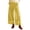 Yellow, variant on Lmueinov 2026 Women's Drawstring Elastic High Waist Velvet Wide Leg Pants, Lace Scalloped Hem Loose Casual Trousers with Side Pockets Autumn Winter S-3XL