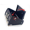 thumbnail image 2 of 8 Inch Drywall Flat Box Rendering Machine Plastering Flat Box Plastering Box Practical Tool Drywall Smoothing Tool,1 * Drywall Flat Finishing Box,Black, 2 of 8