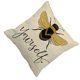 thumbnail image 1 of Ounissouiy Funda de almohada de abeja de dibujos animados de 45x45cm para oficina, funda de almohada para cama, funda protectora de cojín lavable Juegos de cama Tipo 2, 1 of 6