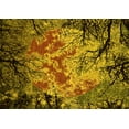 thumbnail image 1 of Ahgly Company Machine Washable Indoor Rectangle Oriental Yellow Industrial Area Rugs, 7' x 9', 1 of 4