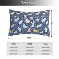 thumbnail image 2 of Balery Cute Baby Animals Funda de Cojín Estampada, Regalos para Mujeres, Regalos de Amor para Ella, Regalos para Novia o Esposa, Funda de Almohada-14"x20", 2 of 6