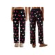 thumbnail image 2 of Pantalones de mujer para el Día de San Valentín, con estampado romántico de corazones, cintura elástica con cordón ajustable, pernera ancha y corte holgado, estilo casual para uso diario., 2 of 9