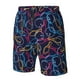 thumbnail image 4 of Balery Multicolor Bowling Traje de Baño Estilo Hawaiano para Hombre, Shorts de Secado Rápido con Bolsillos-XX-Large, 4 of 6