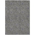 thumbnail image 2 of 5' X 8' Khaki Taupe And Gray Floral Washable Indoor Outdoor Area Rug, 2 of 5