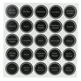 thumbnail image 2 of Peahefy Étiquettes pour Pots à Épices, 13 Pcs Étiquettes Imprimées Réutilisables Autocollant Adhésif Rond pour Pots à Épices Bouteille de Vin, Étiquettes Étiquettes, 2 of 8